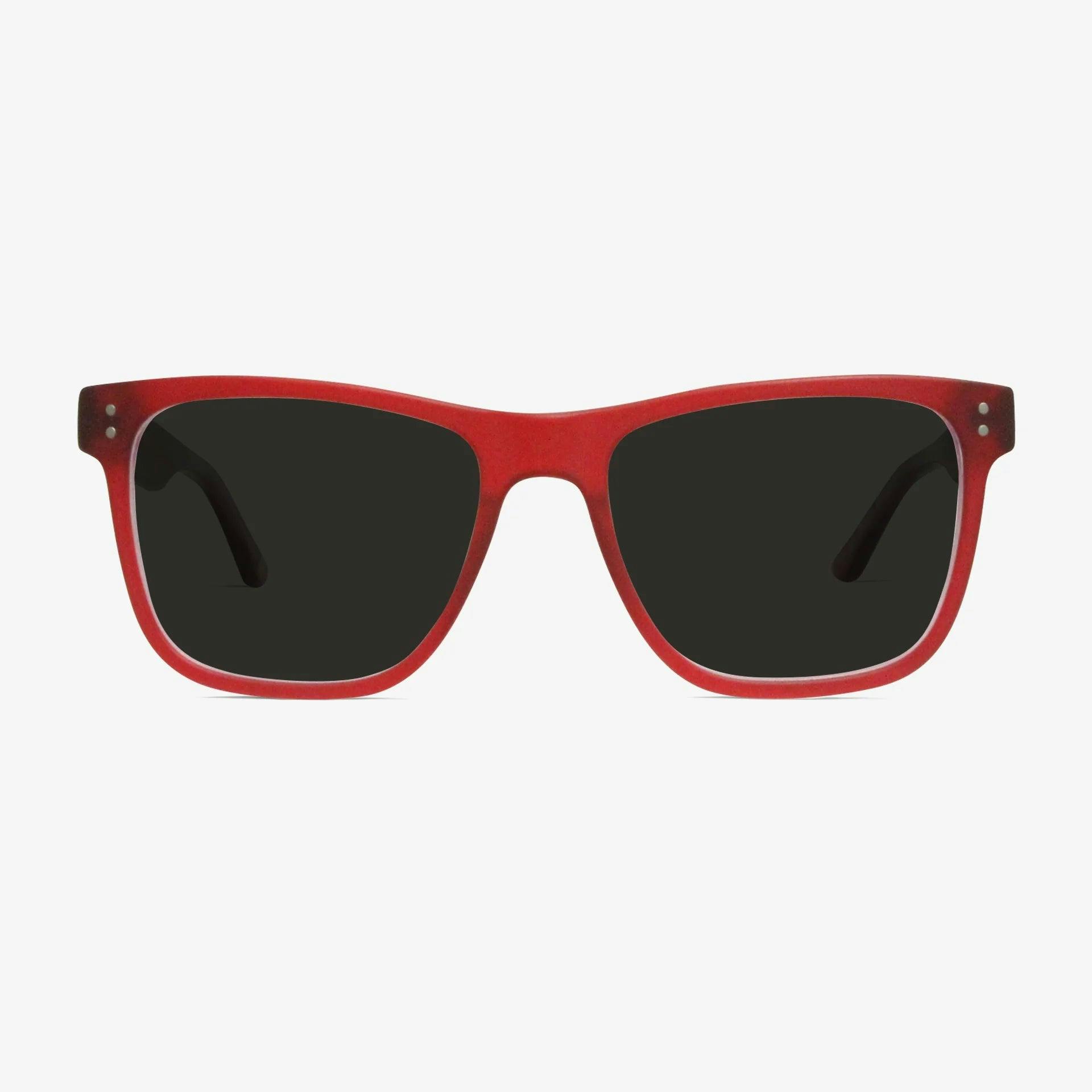 Huxley Eyewear | frame:fabes-minnesota-maroon-matte-sun